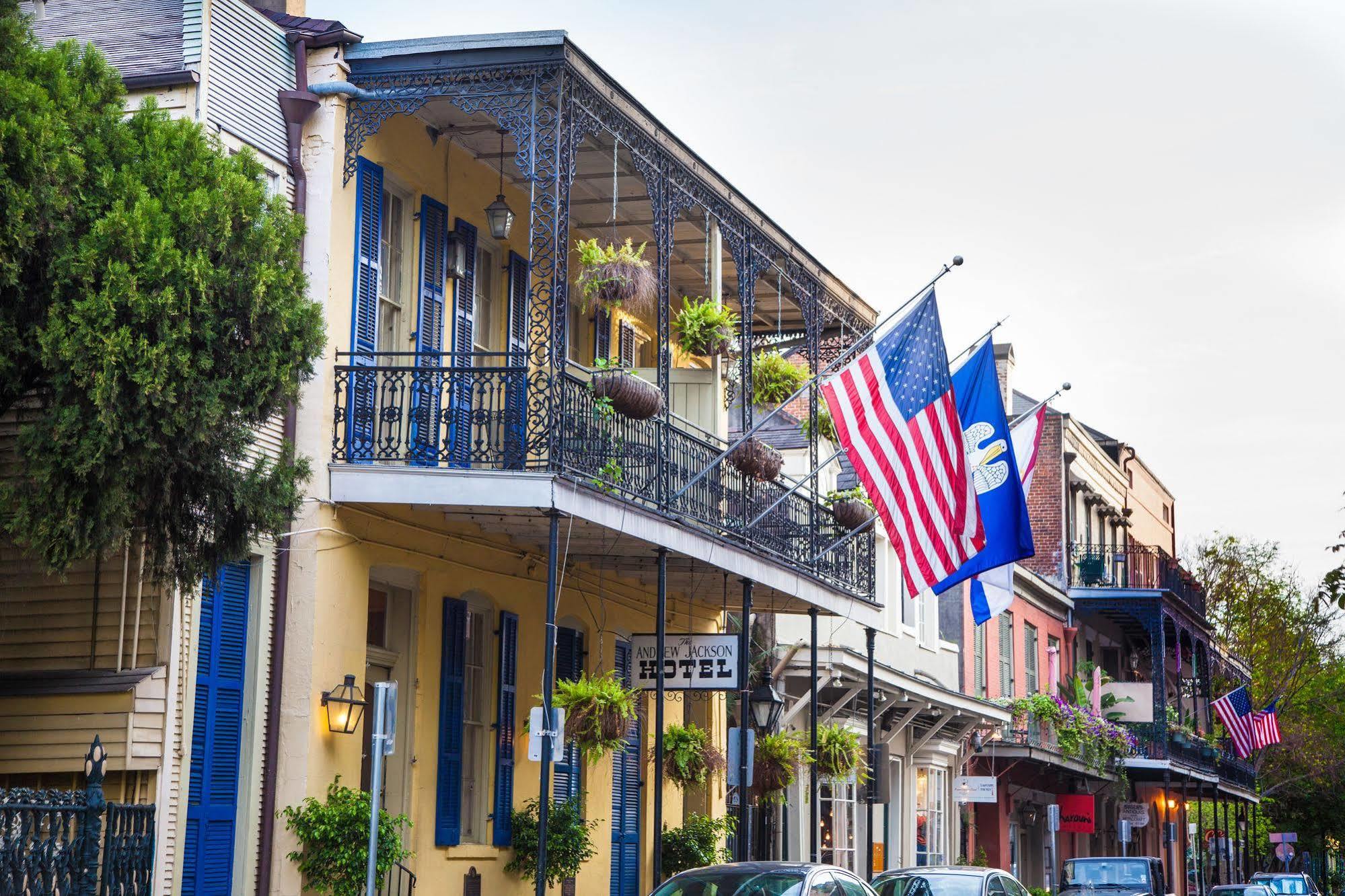 Andrew Jackson Hotel French Quarter Новий Орлеан Екстер'єр фото